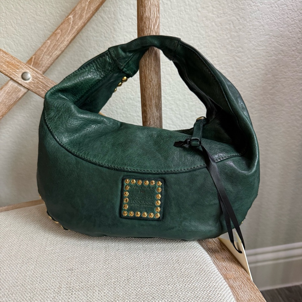 Campomaggi Marisa Studded Shoulder Bag - Picture 9 of 9